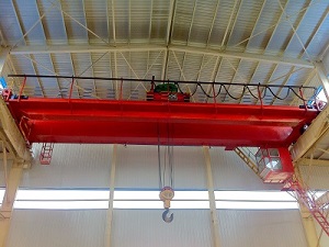 QD model double girder bridge crane